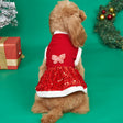 Autumn and Winter New Pet Plush Clothes Christmas Dog Dress Small Dog Teddy Dress Cat Clothes - V.I.P Digital Presence