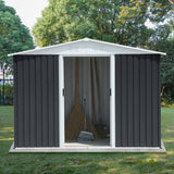 GO 47.2" Large Wooden Dog House Outdoor, Outdoor & Indoor Dog Crate, Cabin Style, With Porch, 2 Doors - V.I.P Digital Presence
