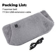 Electric Heating Belt USB Hand Warmer Winter Heater Waist Warmers Hot Compress Therapy Abdominal Lumbar Uterus Warming Pad - V.I.P Digital Presence
