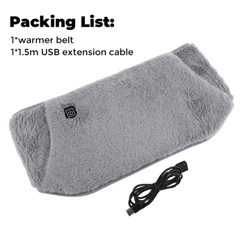 Electric Heating Belt USB Hand Warmer Winter Heater Waist Warmers Hot Compress Therapy Abdominal Lumbar Uterus Warming Pad - V.I.P Digital Presence