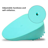 Masajeador de columna cervical, almohada de masaje, corrector de tracción, protector de cuello para aliviar el dolor de hombros y cuello, almohada de reparación rígida. 