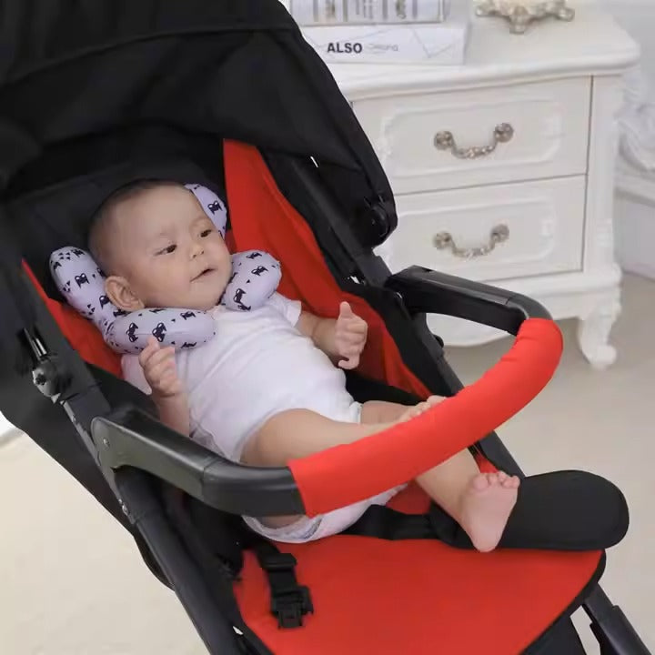 Baby head protection U-shaped pillow stroller fixed head pillow Car seat sleeping protection head and neck pillow - V.I.P Digital Presence