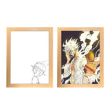 One Piece Creative Photo Frame Night Light Toy Anime Character Luffy Zoro Night Light Bedside Decoration Painting Christmas Gift - V.I.P Digital Presence