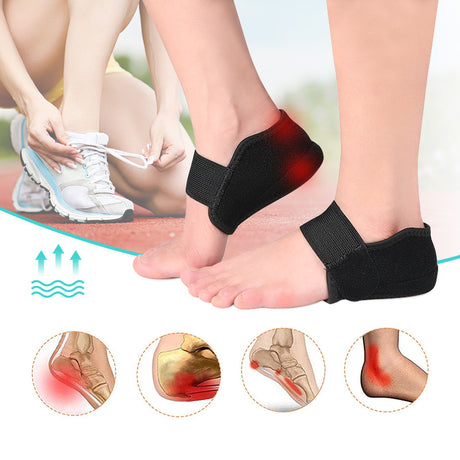 Height increasing heel cover, heel protection cover, shock-absorbing and pressure relieving Velcro heel - V.I.P Digital Presence