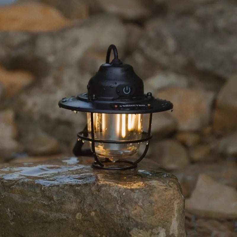 Outdoor Lighting Pinecone Camping Light Retro Camping Light Tent Light Camping Light Type-C Charging Pinecone Camping Light - V.I.P Digital Presence