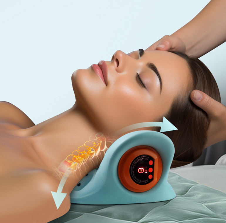 Multi functional shoulder and neck massager portable car mounted household electric kneading neck - V.I.P Digital Presence