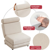 Single Sofa Chair Foldable Single Sofa Bed with Pillow,Portable Foldable Sofa Bed,Leisure Sofa Chair,Easy to Store - V.I.P Digital Presence