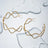 Stainless Steel Wave Shape C-Hoop Earrings - V.I.P Digital Presence