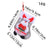 Christmas Doll Socks Cartoon Plush Christmas Socks Christmas Tree Pendant Santa Claus Snowman Candy Gift Bag - V.I.P Digital Presence