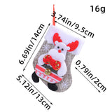 Christmas Doll Socks Cartoon Plush Christmas Socks Christmas Tree Pendant Santa Claus Snowman Candy Gift Bag - V.I.P Digital Presence