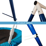 Metal Swing Stand With Saucer Outdoor Playground Metal Swing Set For Kids Outdoor Play Equipment - V.I.P Digital Presence