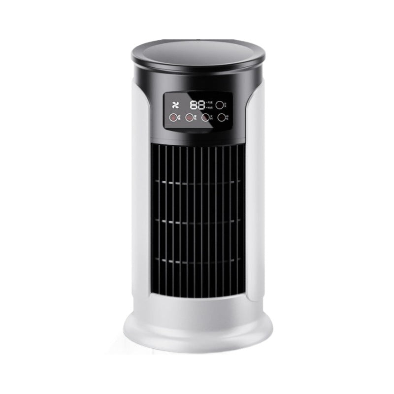 Six - speed timed silent AC cooling fan, new mini portable AC, USB air cooler, bladeless electric fan. - V.I.P Digital Presence