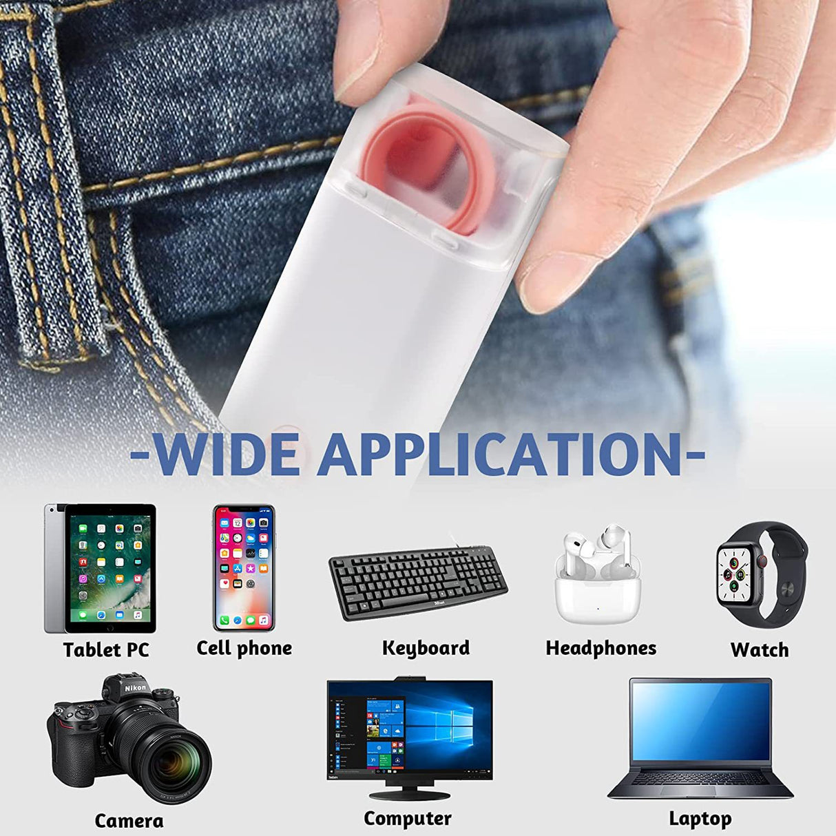 7 in 1 Multifunctional Cleaning Kit Keyboard Cell Phone Screen Cleaning Artifact Bluetooth Headset Mini Cleaning Pen - V.I.P Digital Presence