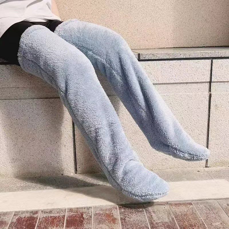 Long leg socks socks for girls autumn and winter warm socks teddy bear floor socks long tube socks warm high tube socks ﻿ - V.I.P Digital Presence