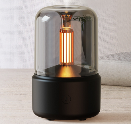 Creative Candlelight Aromatherapy Machine USB Plug in Desktop Atmosphere Candlelight Aromatherapy Humidifier - V.I.P Digital Presence