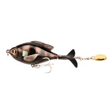 9.5cm/16.9g Propeller Rotary Tractor Bait Path Sub Bait Floating Water Rock Small Fat Water System Wave Climbing Fish bait - V.I.P Digital Presence
