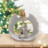 Nordic Creative Angel Family Sculpture Decoration Home Living Room Bookcase Decoration Crafts Resin Statue Ornament - V.I.P Digital Presence