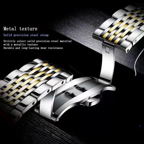 Swiss Waterproof Glow Double Calendar Men's Watch Glow Design Fashion Men's Watch - V.I.P Digital Presence