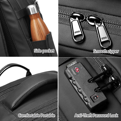 Air Tight Bags Valve Vacuum Compression Backpack system Expandable waterproof bagpack back pack travel laptop bag backpacks - V.I.P Digital Presence
