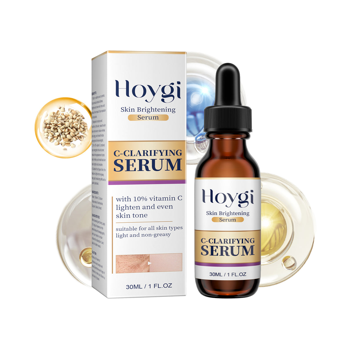 Skin Brightening Serum, Moisturizing And Lightening Spot Melanin Repair Dark And Whitening Skin Essence - V.I.P Digital Presence