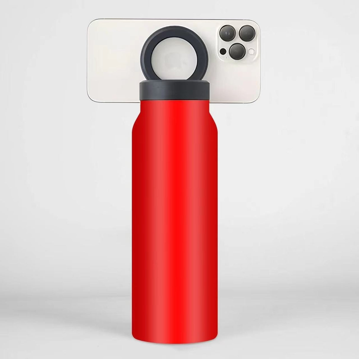 Magnetic insulated cup, phone holder, drama chasing, high aesthetic value, 304 stainless steel sports pot - V.I.P Digital Presence