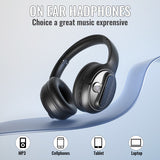 Head mounted Bluetooth earphones with portable power bank wireless earphones Type-C interface foldable card insertion - V.I.P Digital Presence