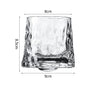 Hand drawn rotating glass cups multiple multi-purpose whiskey glasses rotating glass cups - V.I.P Digital Presence