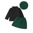 ma&baby 6M-3Y Christmas Newborn Infant Toddler Baby Girl Clothes Sets Knit Long Sleeve Tops Plaid Skirts Hat Xmas Outfits D05 - V.I.P Digital Presence
