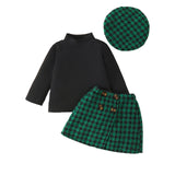 ma&baby 6M-3Y Christmas Newborn Infant Toddler Baby Girl Clothes Sets Knit Long Sleeve Tops Plaid Skirts Hat Xmas Outfits D05 - V.I.P Digital Presence