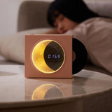 Creative Retro CD Design Bluetooth 3D Stereo Speaker Desktop Moon Lamp Clock Half Moon Starry Sky Atmosphere Night Light - V.I.P Digital Presence