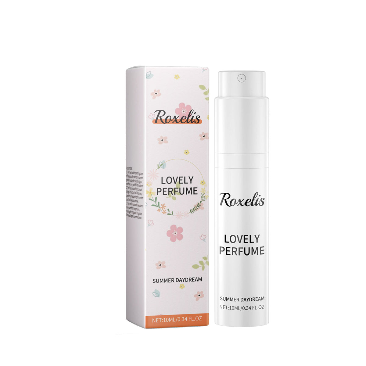 Freesia Spin Perfume Spray, Women Exude Long-Lasting Charm Fresh Elegant Light Fragrance Portable Sample Perfume - V.I.P Digital Presence