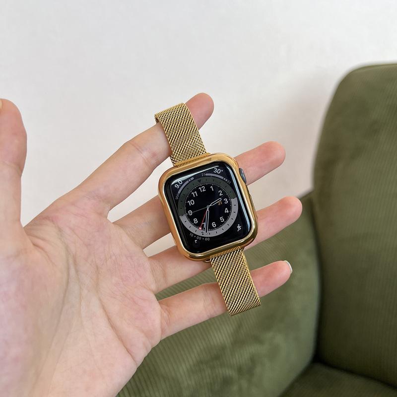 Apple Watch S7/S8 Thin Milanese Loop Strap for iWatch Series 9 - V.I.P Digital Presence