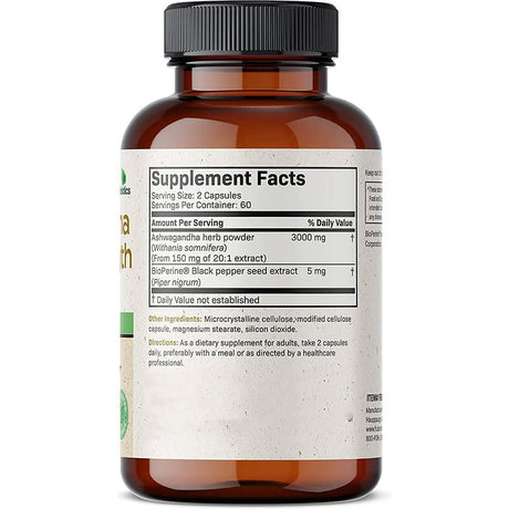 South African Drunken Eggplant Capsules Ashwagandha Capsules Energy Supplement - V.I.P Digital Presence