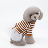 Pet Clothes Dog Clothes Spring And Summer New Dresses Pet Clothes Skirt Temperament Pit Yarn Skirt - V.I.P Digital Presence