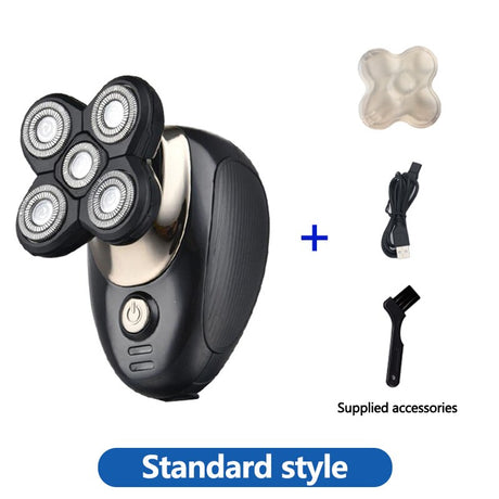 Multifunctional Grooming kit Electric Shaver Wet Dry For Men Electric Razor Rechargeable Bald Head Shaving Machine Beard Trimmer - V.I.P Digital Presence
