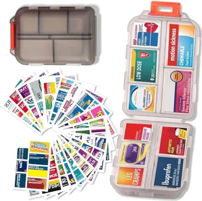 10 Grids Pill Organize Storage - V.I.P Digital Presence
