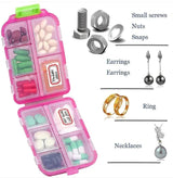 10 Grids Pill Organize Storage - V.I.P Digital Presence