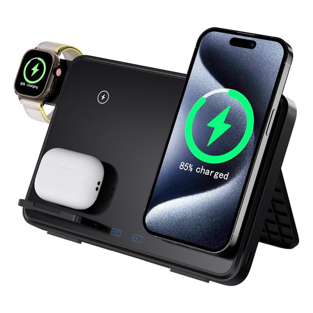 New 3-in-1 wireless charger suitable for iPhone lWatchAirpods 15W Samsung wireless charger - V.I.P Digital Presence