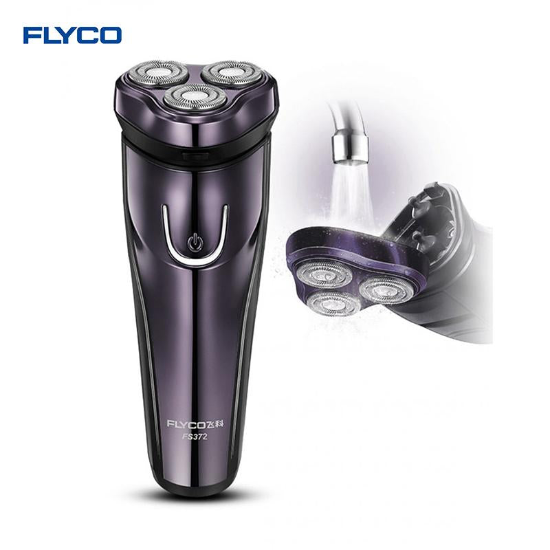 FLyco Professional Body Washable Electric Shaver for Minutes Rechargeable Electric razor 3D Floating FS372 - V.I.P Digital Presence