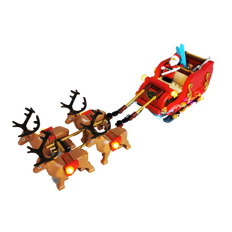 Building block lighting compatible with LEGO 40499 Santa Claus reindeer sled winter LED lights LEGO lights - V.I.P Digital Presence