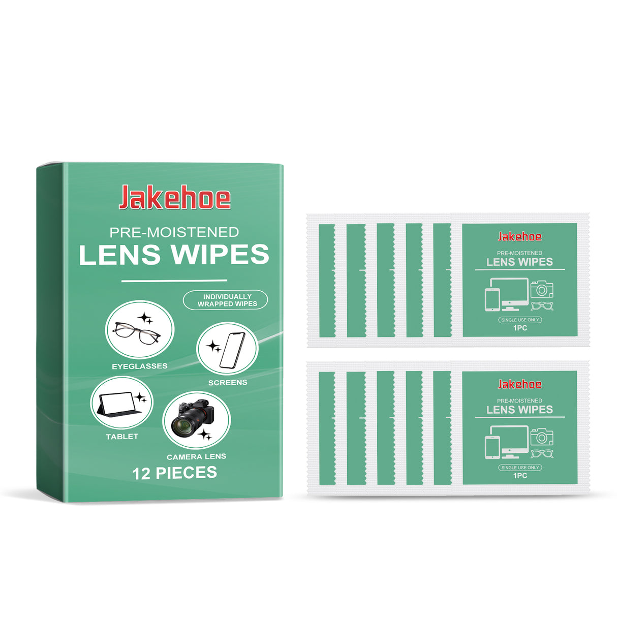 Lens Cleaning Wipes Eyeglass Screen Wipes Individual Package Carry Cleaning Wipes With You - V.I.P Digital Presence