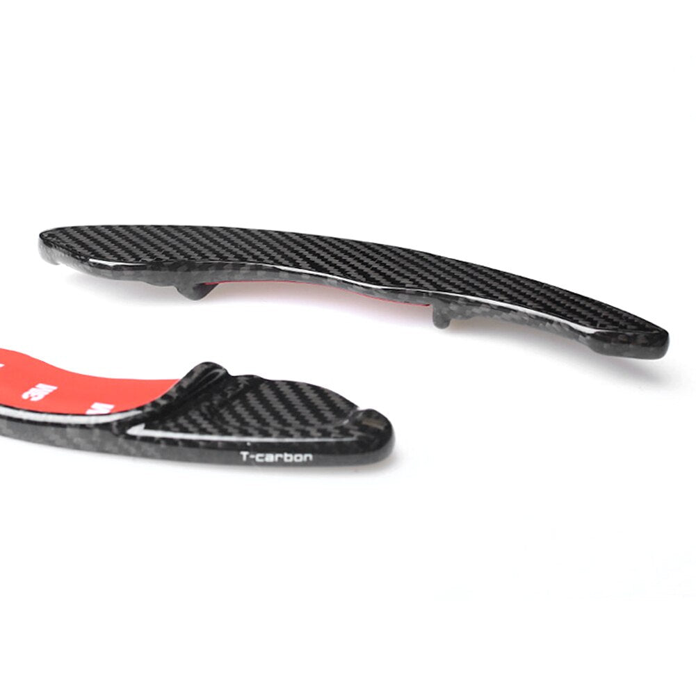Real Carbon Fiber Car Steering Wheel Shift Paddle For Volkswagen VW Golf 7 GTI MK7 R 2015-17 Sagitar GLI 2016-17 POLO GTi 15-17 - V.I.P Digital Presence