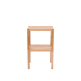 2-Tier Birch Bathroom Shelf, Narrow Shelving Unit, Multifunctional Storage Rack, Corner Rack, for Kitchen Natural - V.I.P Digital Presence