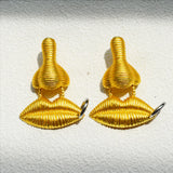 Baroque Style Exaggerated Lips Design Dangle Earrings For Women  Jewelry Vintage Ethnic Statement Earrings Accessories - V.I.P Digital Presence