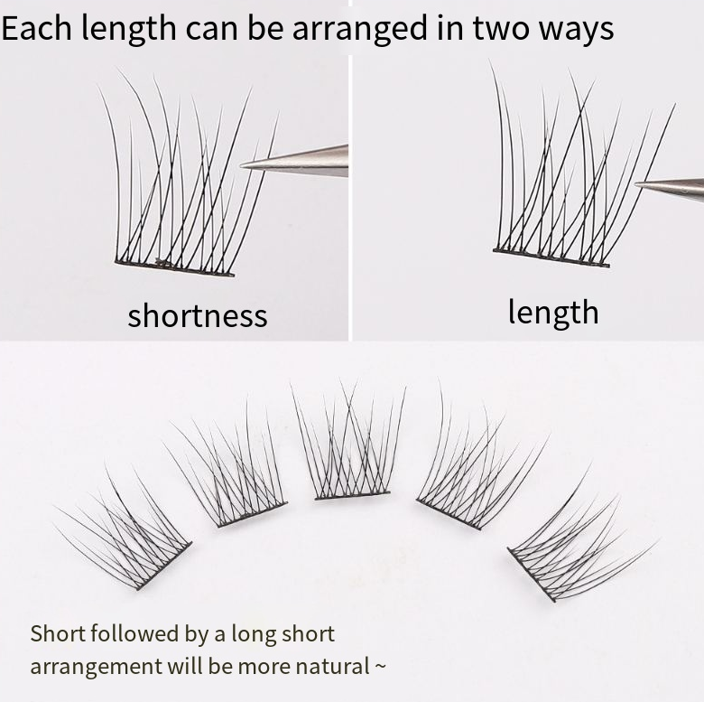 Lazy Fish Tail False Eyelashes Trilogy Natural Simulation Thick Single Cluster Lazy Series Deviruchi Eyelashes - V.I.P Digital Presence