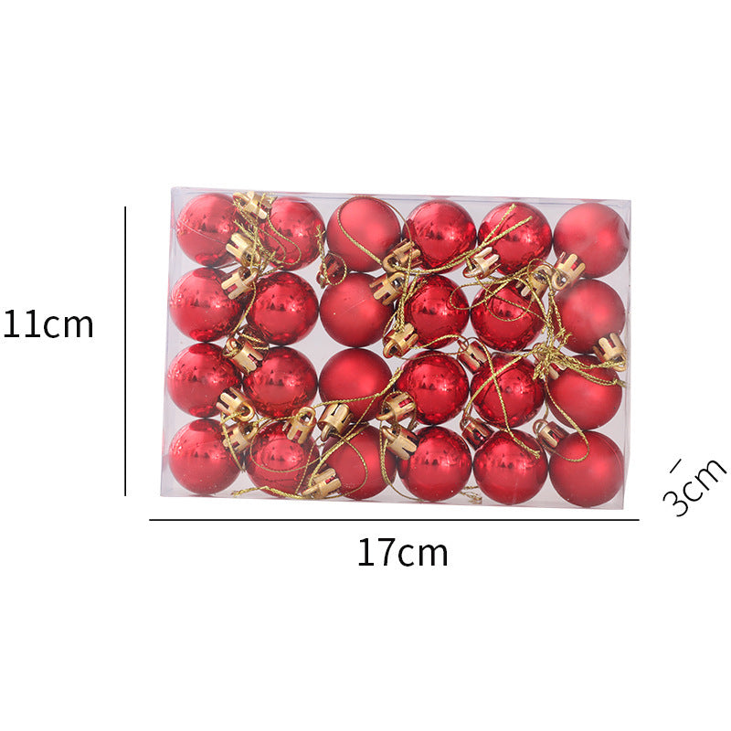 Christmas Ball Plastic Electroplating Christmas Ball Christmas Tree Creative Decoration Gift - V.I.P Digital Presence