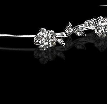 Plum blossom rhinestone bridal headband hair ornament headdress - V.I.P Digital Presence