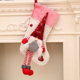 Christmas Decorations with Legs Plush Faceless Santa Claus Christmas Socks Christmas Pendant - V.I.P Digital Presence
