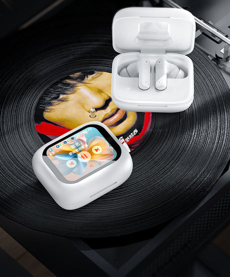 Full color touch screen ANC+ENC dual noise reduction Bluetooth earphones in ear multifunctional new wireless earphones - V.I.P Digital Presence