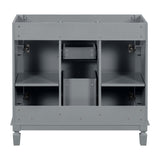 36'' Bathroom Vanity without Top Sink Cabinet only Modern Bathroom Storage Cabinet with 2 Soft Closing Doors and 2 Drawers - V.I.P Digital Presence